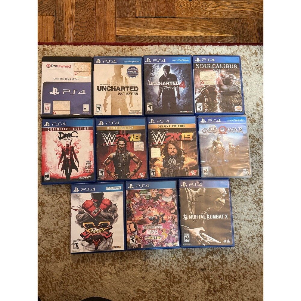 Playstation 4 Video Games Lot - 11 Games